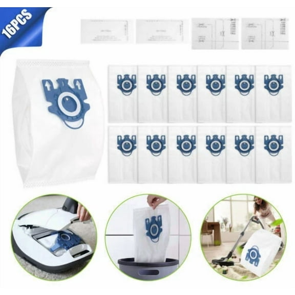 3D Airclean Dust Bags Replacement For Miele Gn Vacuum Cleaner Bags C1 C2 C3