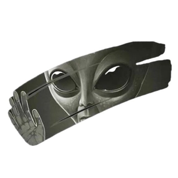 3D Alien Car Window Sticker Self-Adhesive PVC Vinyl Auto Racing Decal