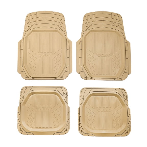 For Nissan Rogue Semi-Custom Floor Mats Liner All Weather Waterproof Beige