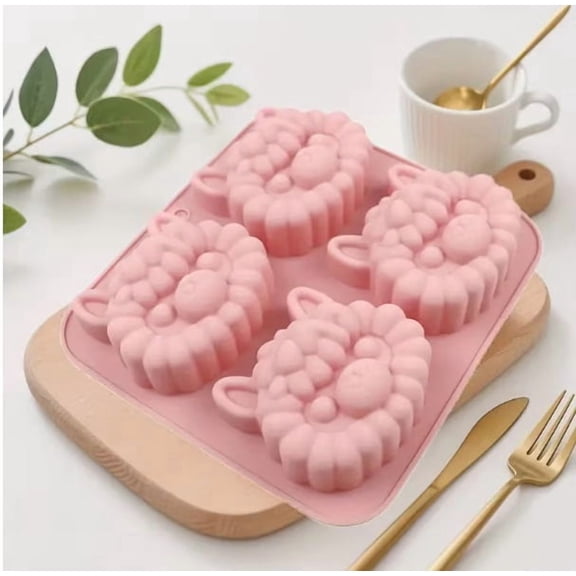 3D Alpaca Silicone Baking Mold - High-Temperature Resistant DIY Mousse Cake, Chocolate Candy Molds, Fudge, Pudding, and Soap Mold