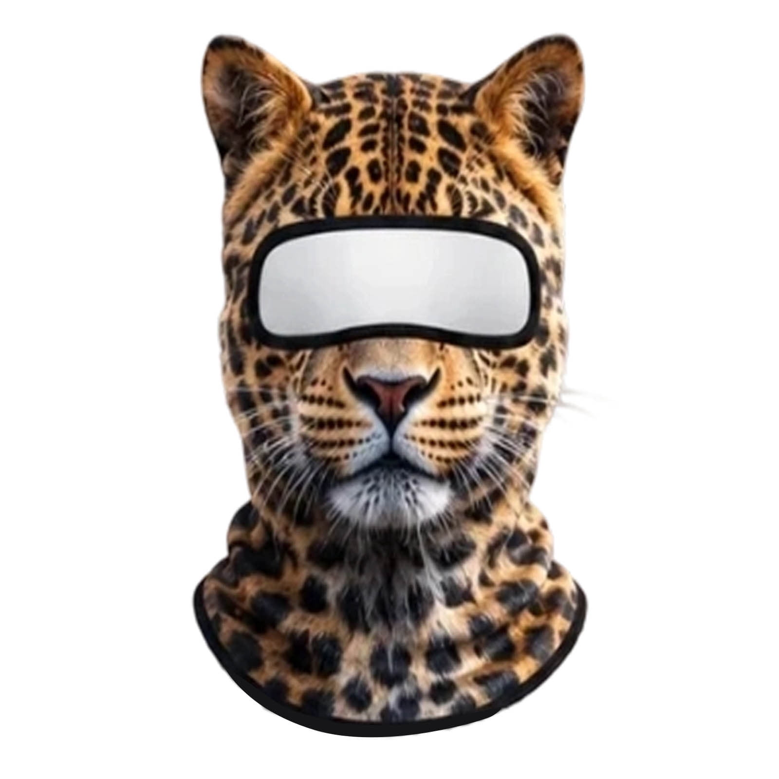 3D Animal Balaclava with Ears, Windproof Full Face Mask for Skiing ...