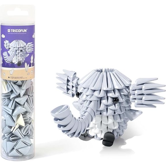 3D Animal Blocks Kit - STEM Learning Toys,Creative Forest Animals Playset with Soft Bricks for Boys Girls Birthday Gift