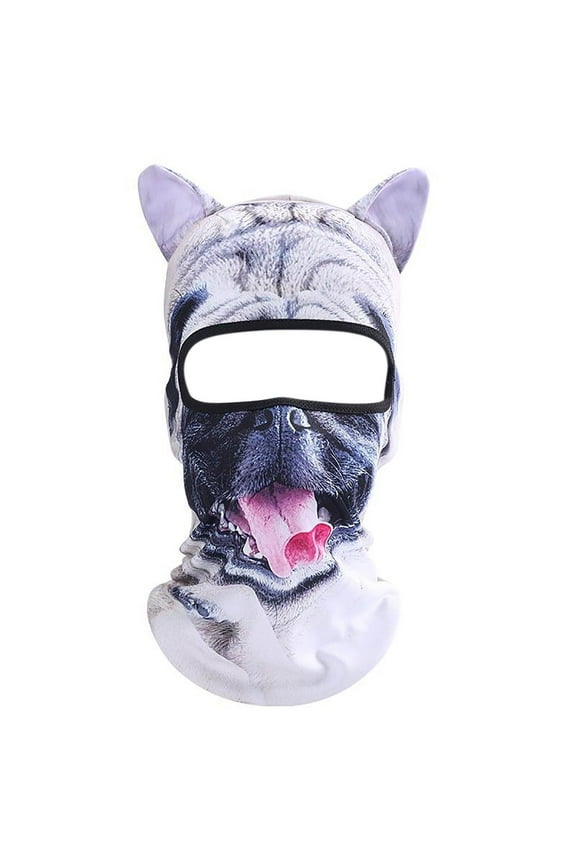 3D Animal Ski Face for Festivals Raves Halloween Parties and Outdoor Activities - Stylish and Functional
