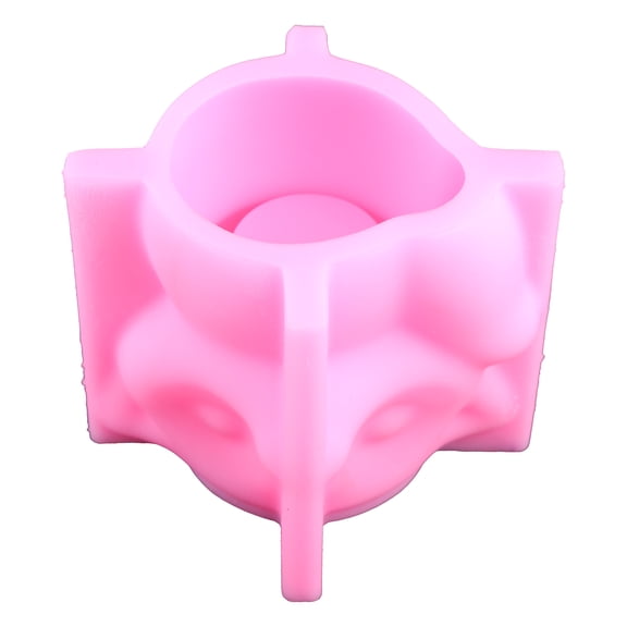 3D Animal Flowerpot UV Epoxy Mold DIY Vase Concrete Plaster Resin Silicone Mould