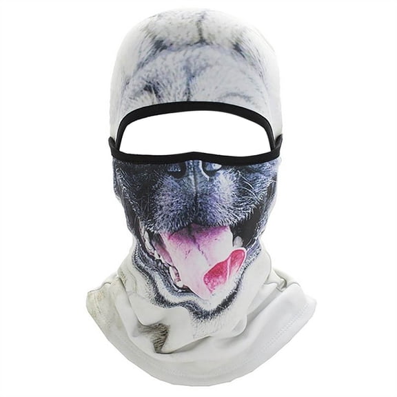3D Animal Ski Face With Ears For Music Festivals Raves Ski Halloween Party Outdoor Activities