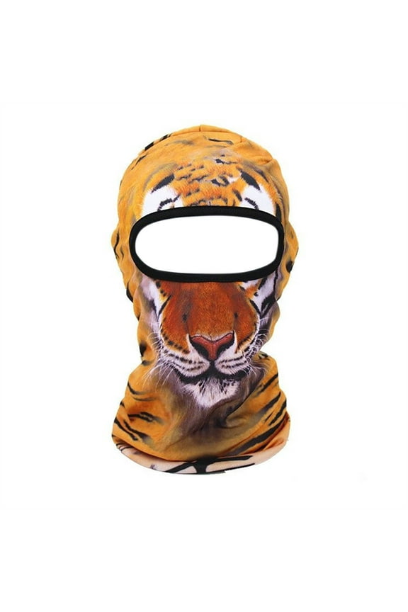 3D Animal Ski Face With Ears For Music Festivals Raves Halloween Party Outdoor Winter Sports Cycling