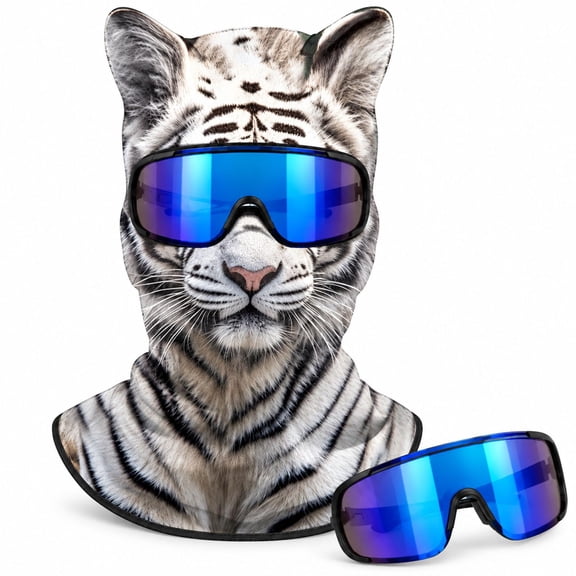 3D Animal Ski Masks with Ears, Winter Face Masks for Skiing, Cycling,Riding