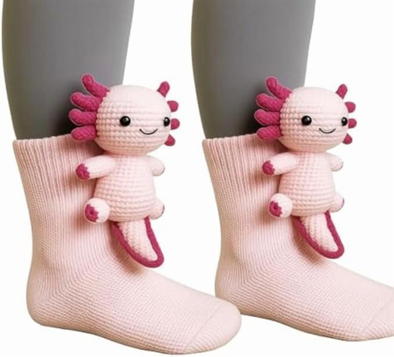 Chaussettes 3D Animaux Tricotées - Modèles Mignons - Confort Chaud Hiver - Cadeau Noël Drôle - Taille Unique Adulte