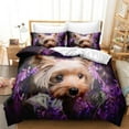 thumbnail image 1 of 3D Animal Theme Bedding Set Queen Size Dog Duvet Cover Set Cute Dog Printed Comforter Cover for Kids Teen Boys Adult Bedspread Cover, 1 of 7