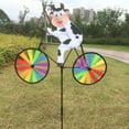 thumbnail image 1 of 3D Animal on Bike Windmill Wind Spinner Toys Ornament Accessory for Outdoor Gadren Yard Decoration Ornaments Supplies, 1 of 19