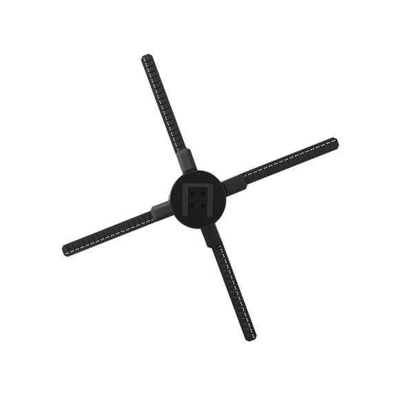3D Animation Video Projector 3D Holographic Fan Stereo Floating Advertising Machine Fan For Advertising Display ,Easy to Operate