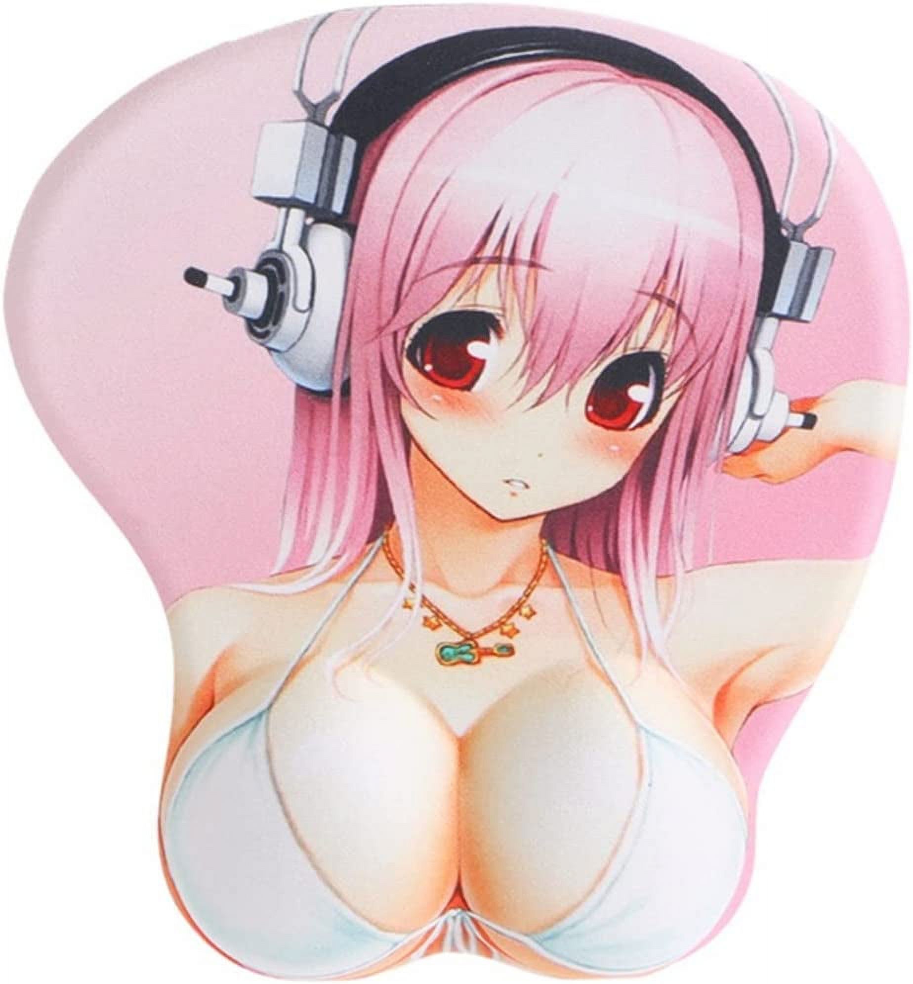 3D Anime Beautiful Girl Beauty Wrist Support Mousepad - Cartoon Non-Slip Gaming Mouse Pads, Silicone Anime Cute Girl Mouse Mat for Computer,Laptop-Classical Beauty - image 1 of 5