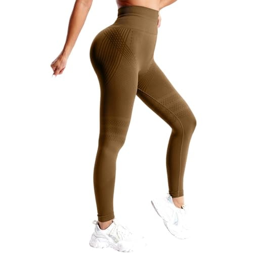 3D Anti-Cellulite Leggings - Compression Leggings for Women, 3D Leggings High Waist Slimming Yoga Pants