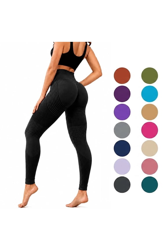 3D Anti-Cellulite Leggings, High Waist Compression Shaping Pants, Sculpting Slimming for Women Yoga Gym