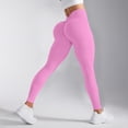 thumbnail image 1 of 3D Anti Cellulite Leggings Scrunch Butt Compression Legging Push Up Yoga Pants Workout Yoga Pants Resistance Band Leggings Breathable Booty Butt Lifting Leggings 3D Gym Leggings for Women Pink S, 1 of 7