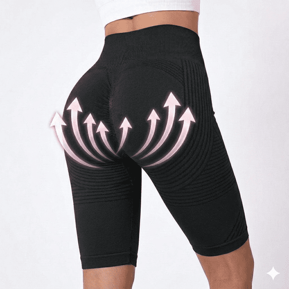 3D Anti Cellulite Leggings for Women, High Waisted Compression Push-Up Sculpting Pants, Tummy Control Yoga Capris for Summer Workout