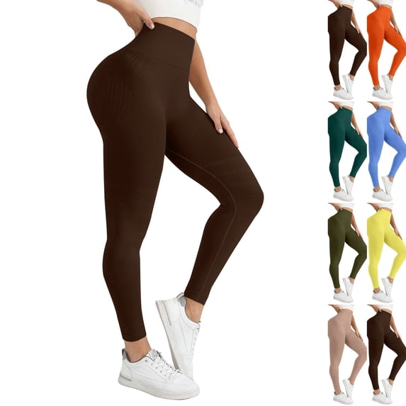 3D Anti Cellulite Metabolic Booster Compression Leggings Women High Waist Butt Lifting Slimming Gym Workout Legging Coffee XL