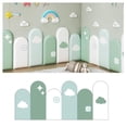 thumbnail image 1 of 3D Anti-Collision Headboard Panels for Wall, Peel And Stick Padded, Reusable And Removable Padded Wall Panels for Children's Rooms Wall Decoration, 1 of 6