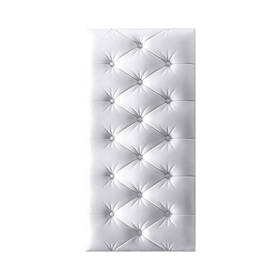 3D Anti-Collision Wall Padding for Kids,Peel and Stick Headboard Panels,13.7"x27.5",Self-Adhesive 3D Panels for Bedroom/Living Room Upholstered Wall
