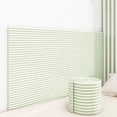 thumbnail image 1 of 3D Anti-Collision Walls Padding,Garage Protector,Peel and Stick Headboard Upholstered Panels for Protection Wall, 7.9" x 78.7" - (Light Green), 1 of 9