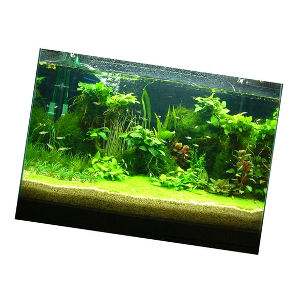 3D Aquarium Background Tank Backdrop Static Cling Wallpaper Sticker 61x30cm