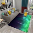 3D Aurora Carpet Modern Scenery Kitchen Mat Bathroom Nonslip Doormat