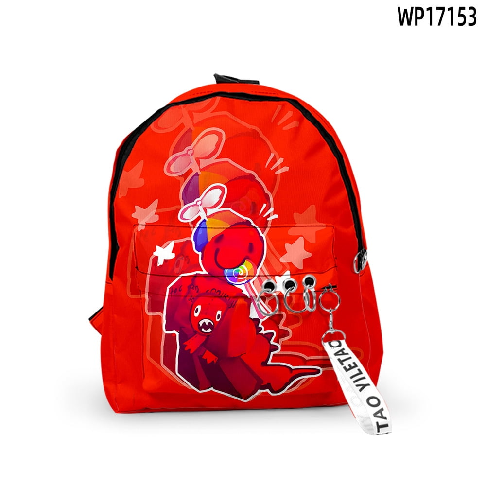 Sweat à Capuche Roblox Forsaken Gubby Oversize - Motif Animaux Dessin Animé, Fermeture Éclair, Blanc