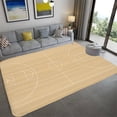 thumbnail image 1 of 3D Basketball Court Printed Carpet Bedroom Bedside Living Room Sofa Table Area Rug Soft Large Size Floor Mat Doormat Home Decor, 1 of 6