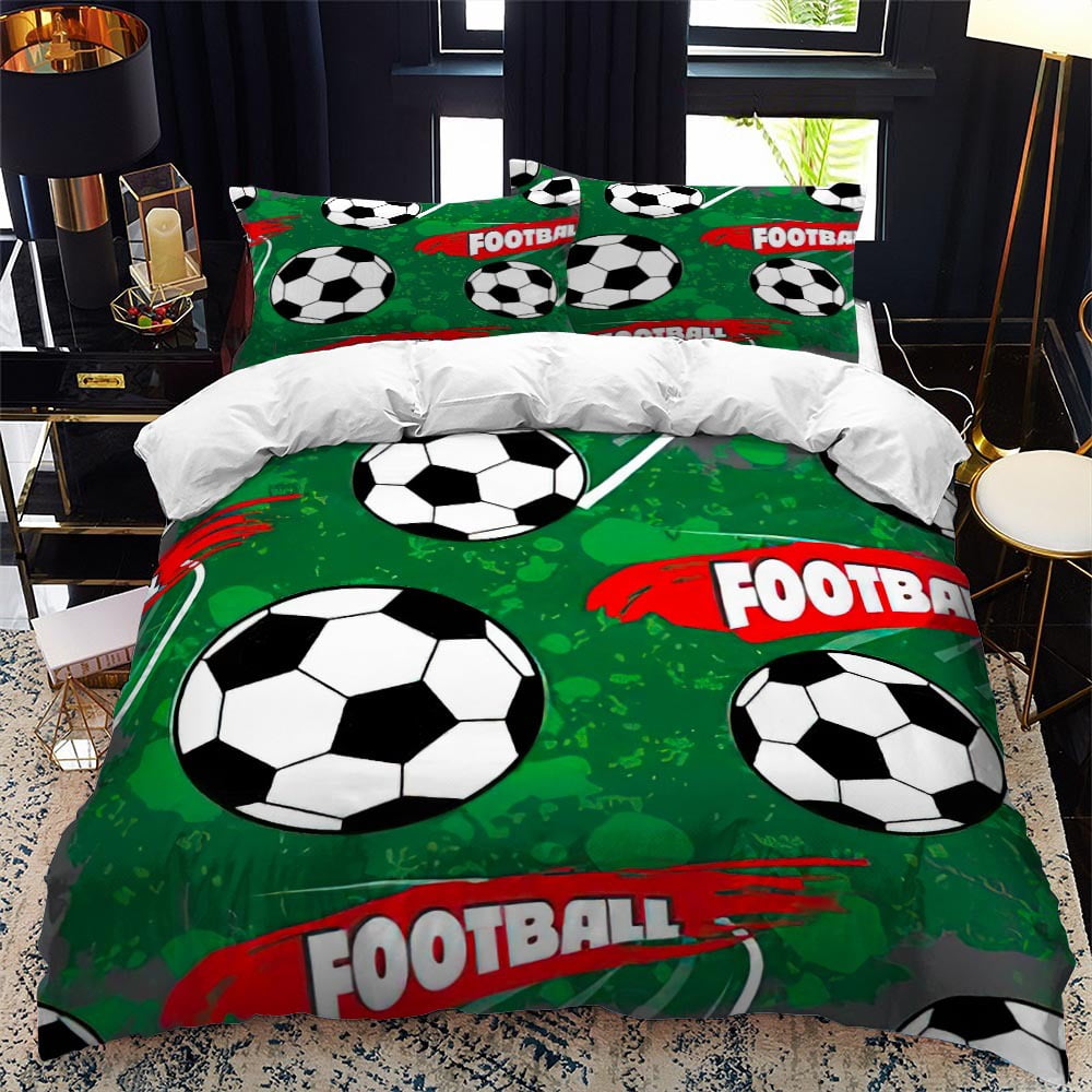 3D Basketball Duvet Cover Set Sports Theme Bedding Set for Boys Girls