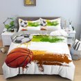 3D Basketball Duvet Cover for Boy Kids Bedroom r Covers Polyester