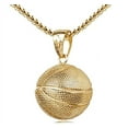 thumbnail image 1 of Ticket Snatchers 3D Basketball Pendant Necklace, 1 of 3