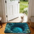 thumbnail image 1 of 3D Bath Mat Non Slip Absorbent Quick Dry, 16x24 Inch Bathroom Rug with Visual Design, Soft Floor Mat for Shower Entrance Doorway, 1 of 5