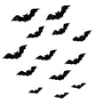 thumbnail image 1 of 3D Bats Halloween Wall Decor 16 Pack Light Up Bat Decorations for Halloween Spooky Halloween Decorations for Home Window Door Porch Party Indoor Decals, 1 of 6