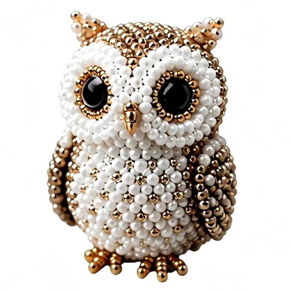 3D Bead Craft Set for Adults, Cute Animal Bead Craft Set, Animal Beading Kit with Colorful Beads and Instructions, String Beads Animals DIY Kit Materials Pack for Beginners & Crafts - Animal H