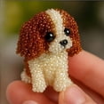 thumbnail image 1 of 3D Beaded Animal Kit, Animal Beading Kit, Cute Bead Craft Animal Set, Handmade Creative Jewelry Art Craft Kit, DIY Animals Bead Work Craft Kits for Adults, 1 of 8