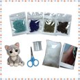 thumbnail image 1 of 3D Beaded Animal Kit Cute Cat Beading Craft Set Creative Handmade Animals Bead Kit Art Gift for Adults Beginners, 1 of 6