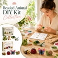 thumbnail image 1 of 3D Beaded Animal Kit Diy Animal Beading Kit for Adults 4 Piece Pond Friend 3D Beaded Art Kit with Craft Beads with Holes for Handmade Animal Crafting Home Decor, 1 of 6