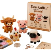 3D Beaded Animal Kit, Tiny 3D Beaded Embroidery Kit, Beginner Friendly Handmade Bead Work Art Set, Cute Mini Animal Decor Gift for Craft Lovers Teens