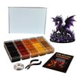 thumbnail image 1 of 3D Beaded Ash Dragon DIY Kit,Fantasy Animal Beadwork Craft Set for Beginners,Handmade Art Projects,Creative Hobby Activities,Decorative Display and Gifts Holiday Present,C, 1 of 8