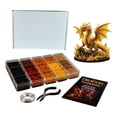 thumbnail image 1 of 3D Beaded Ash Dragon DIY Kit,Fantasy Animal Beadwork Craft Set for Beginners,Handmade Art Projects,Creative Hobby Activities,Decorative Display and Gifts Party Favor,D, 1 of 8