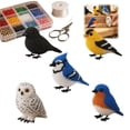 thumbnail image 1 of 3D Beaded Bird DIY Kit, Collectible Beaded Bird Figurine Craft Set, Pre-Sorted Color Beads & Instructions, DIY Project for Craft Lovers, 1 of 6