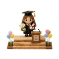 thumbnail image 1 of 3D Beaded Graduation Figurine Kit, DIY Bead Craft Set, ,Beginner-Friendly with Full Materials & Instructions,Handmade Keepsake & Desk Decor for Graduation Party, Graduation Gifts & Collectibles(B), 1 of 6