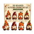 thumbnail image 1 of 3D Beaded Seasonal Gnome Craft Kit,DIY Handmade Bead Embroidery Set with Full Materials & Instructions,4 PCS Beadwork Craft Kit for Beginners Adults,Beaded Ornament Art Supplies & Gift(4PC), 1 of 7