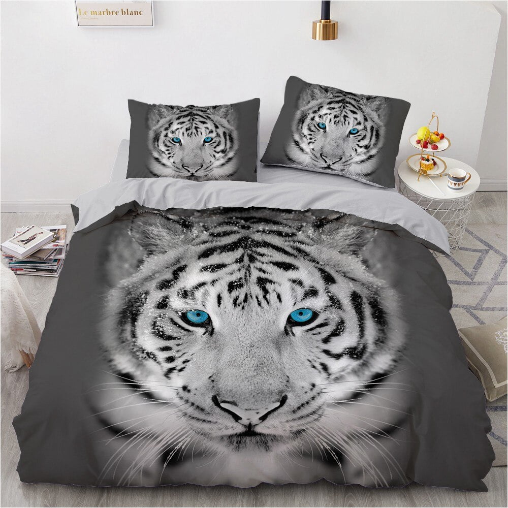 3D Bedding Set Black Duvet Quilt Cover Set Comforter Cover Pillowcase