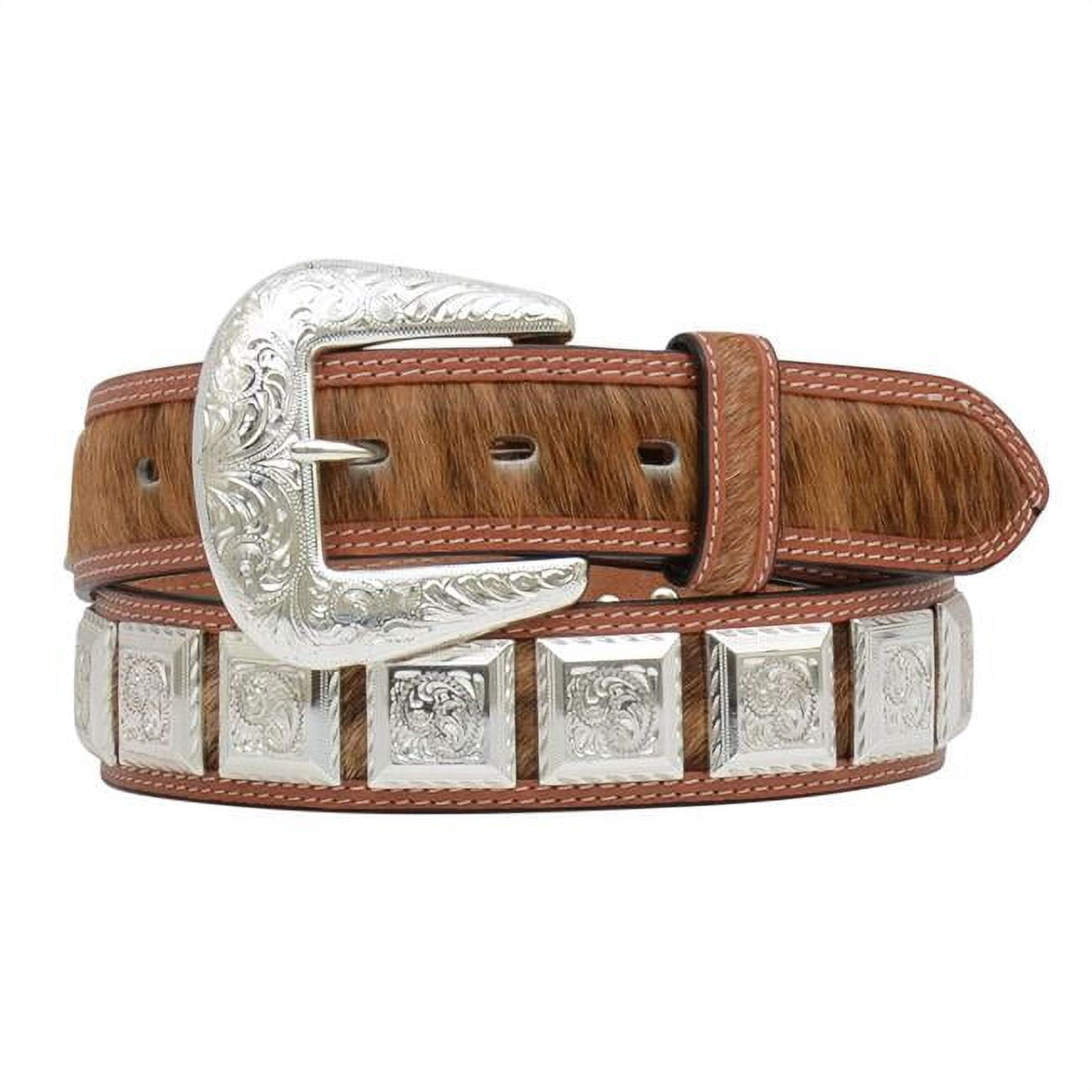 3D Belt D8633-32 1.50 in. Natural & Brown Rubber with Square 