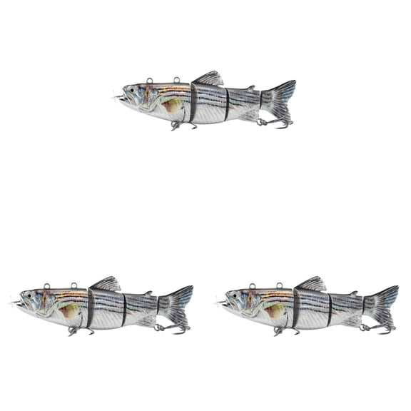 3D Bionic Swimming Bait, 2025 New Bionic Swimming Lure, Bionic Fishing Lures That Swim by Itself, swimbait Fishing Lures,Robotic Swimming Fishing Lure Suitable for All Kinds of Fishing Waters