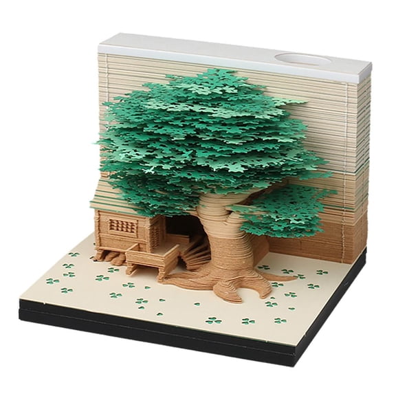 3D Bookshop Note Lamp - Romantic Lighting, Color Options, Battery Included