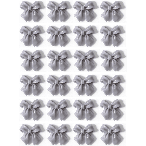 3D Bow Nail Charms for Acrylic Resin Flatback Nail Art Design,Butterfly Nail Charms, Colorful Bowknot Nail Accessories for DIY Manicure Tips DIY Crafting