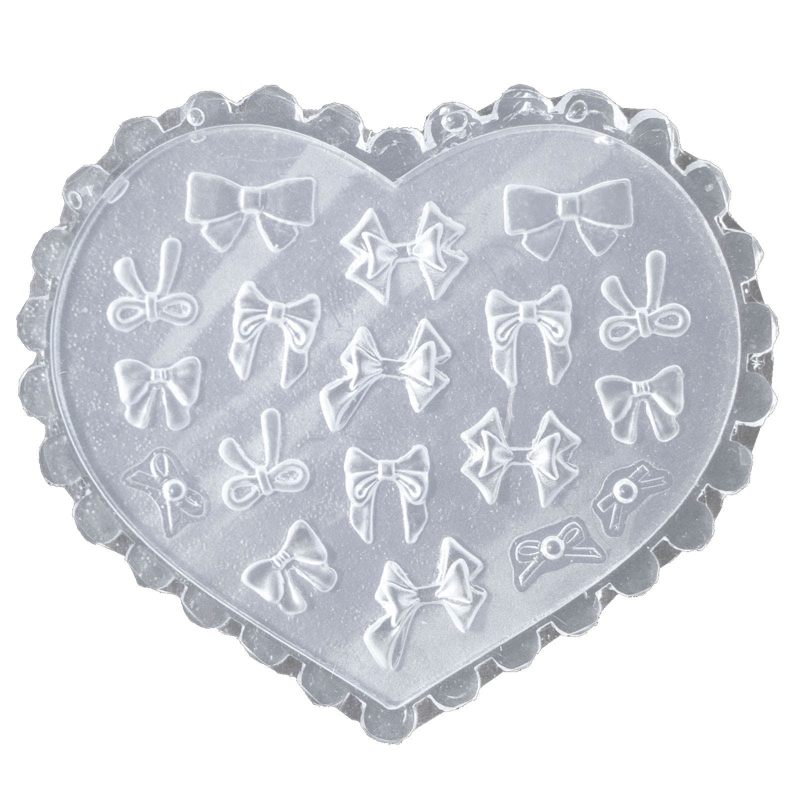 3D Bowknot Art Making Mould Embossing Designs Stencils Silicone Mold ...
