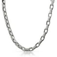 thumbnail image 1 of 3D Box Link Rhodium Hip Hop CZ Bling Bling Chain, 1 of 2